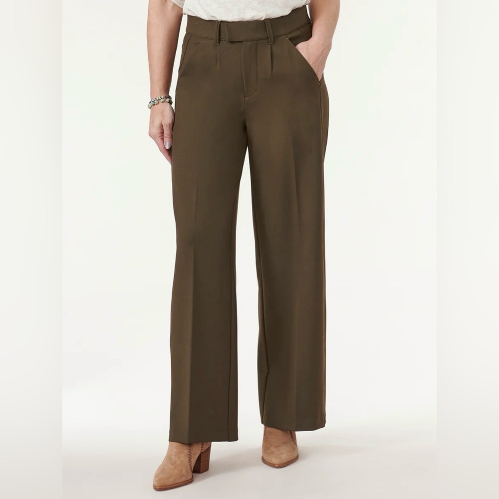 Elegant Olive Women's Pants